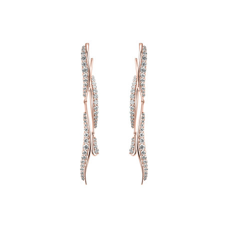 Diamond earrings Aurora Falls