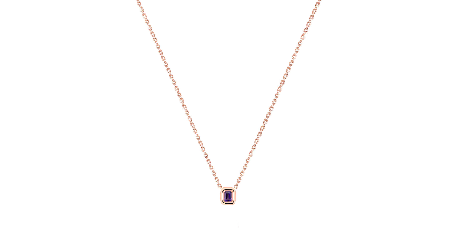 Neckalce with Amethyst Nestori