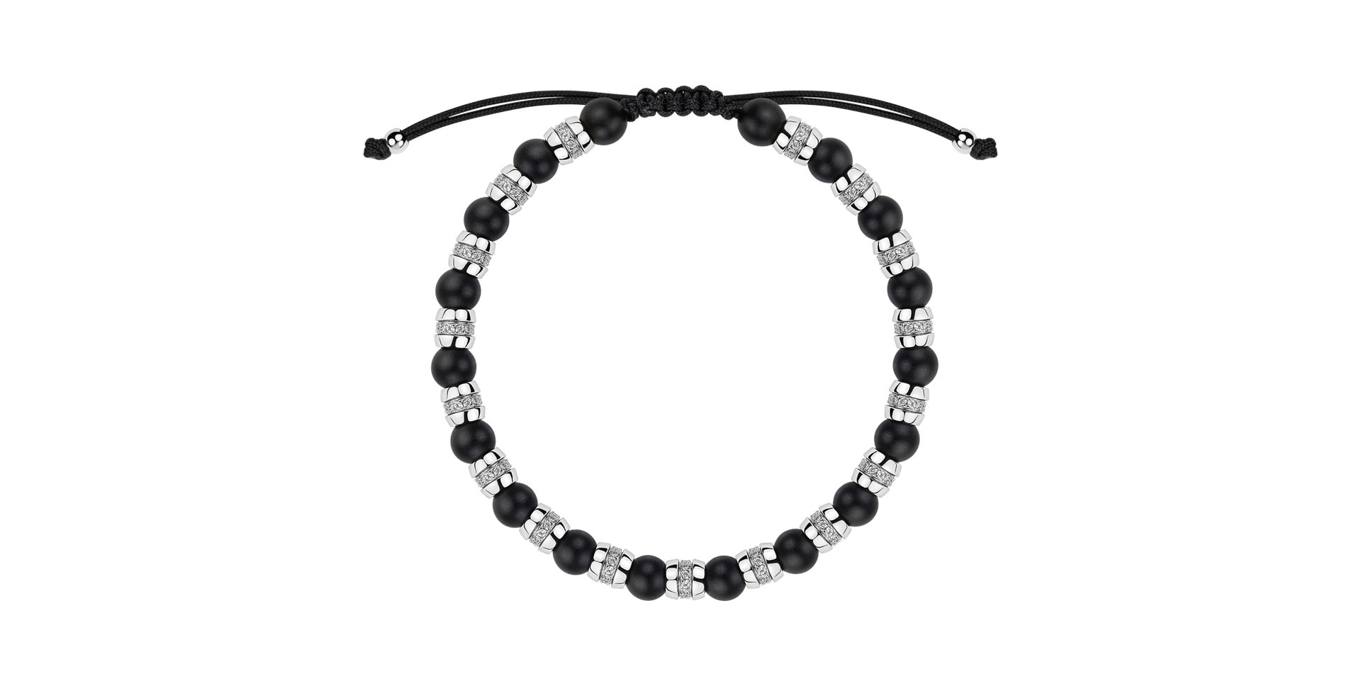 Diamond bracelet with Agates Noctrelia