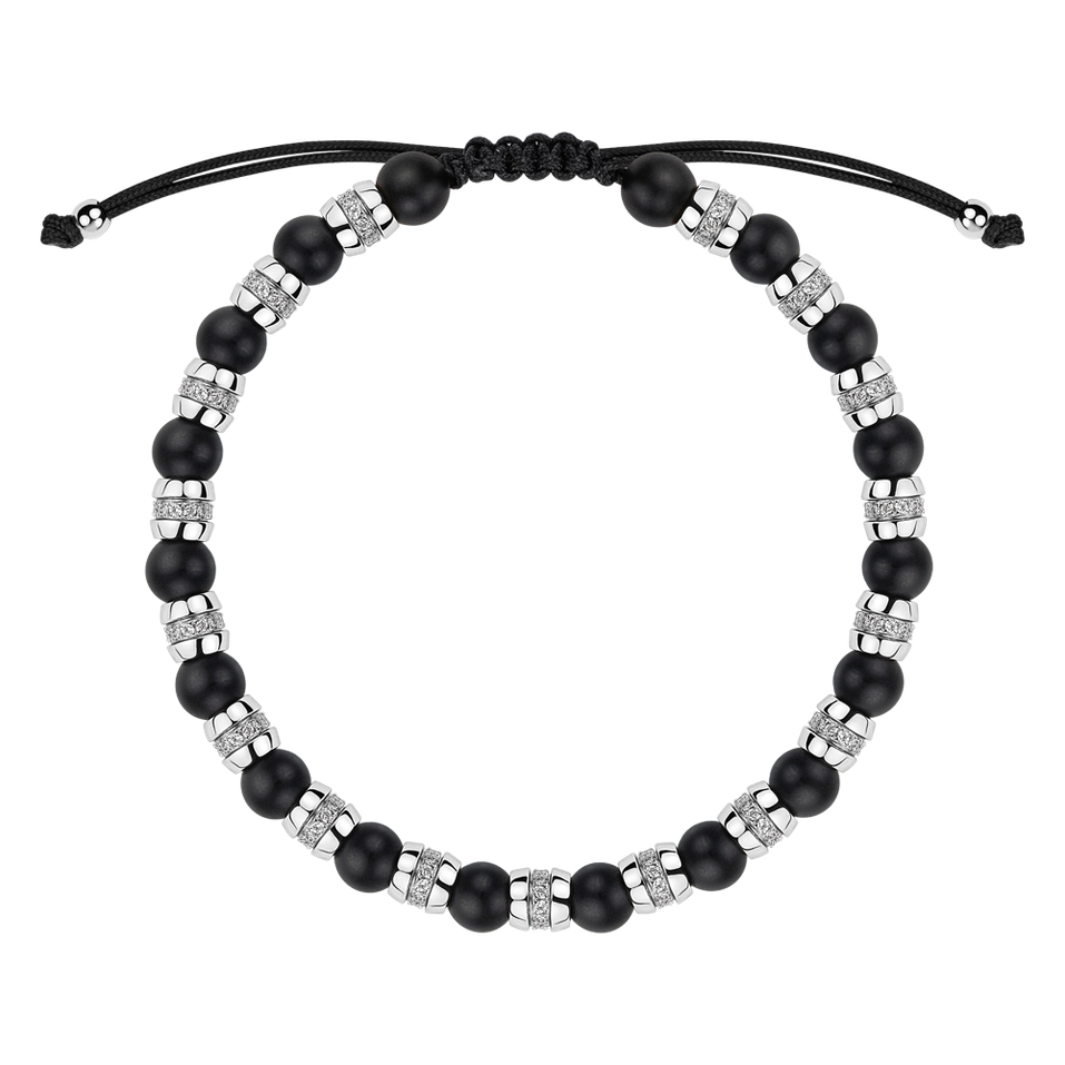 Diamond bracelet with Agates Noctrelia