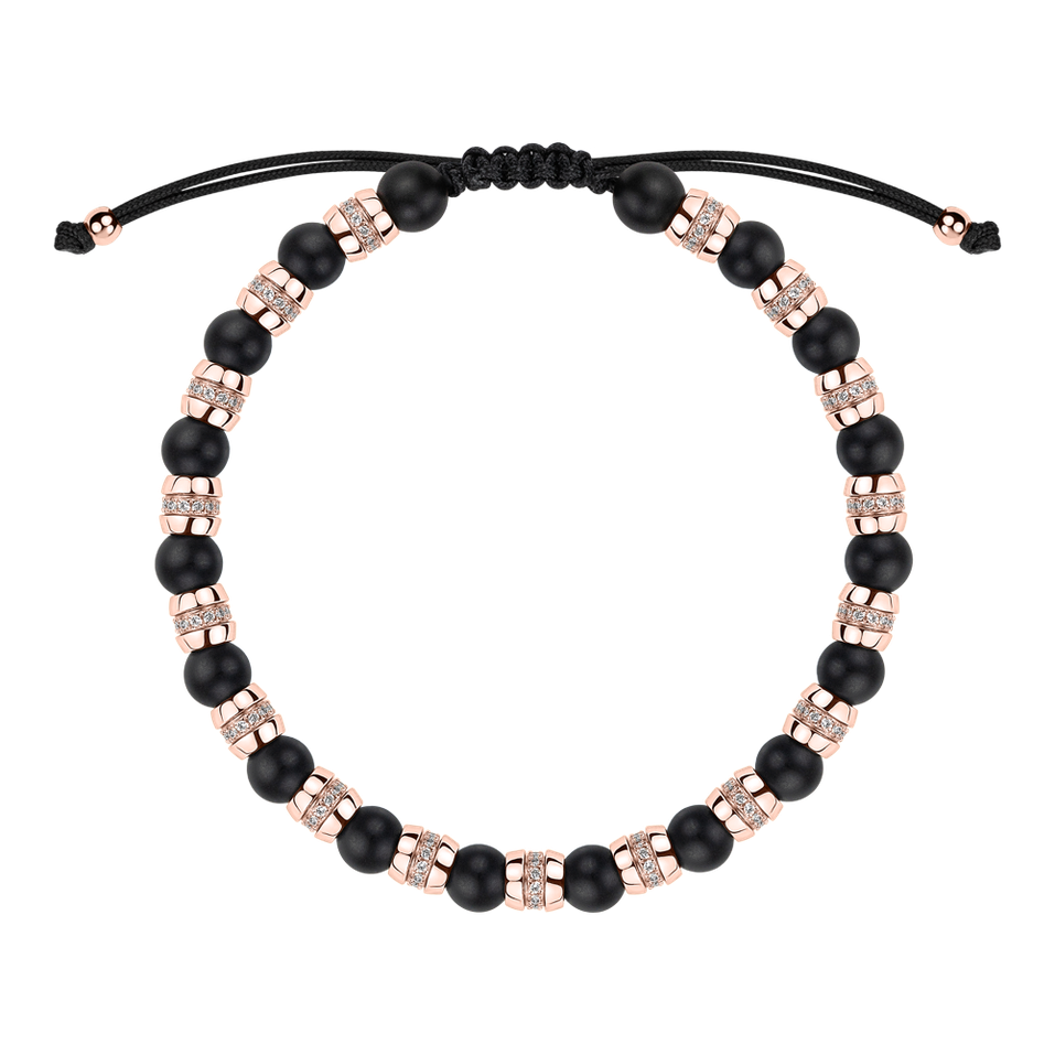 Diamond bracelet with Agates Noctrelia