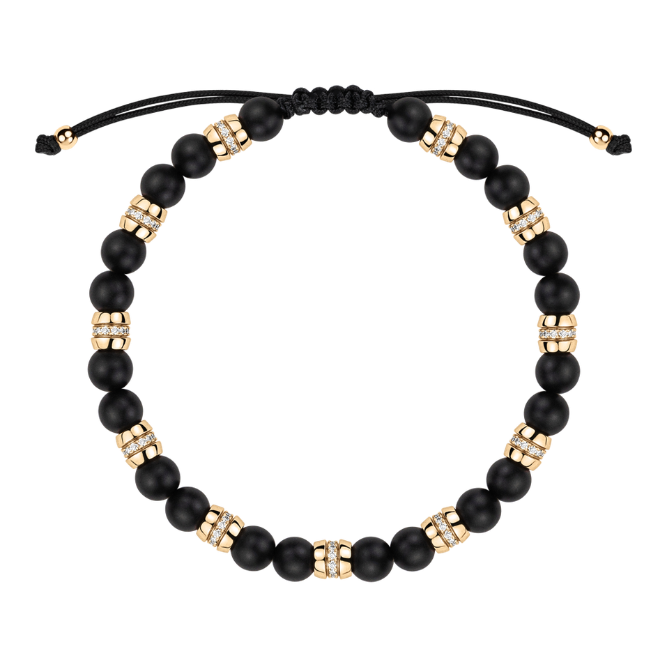 Diamond bracelet with Agates Noctrelis