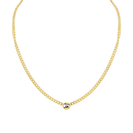 Diamond necklace Circle of Clarity