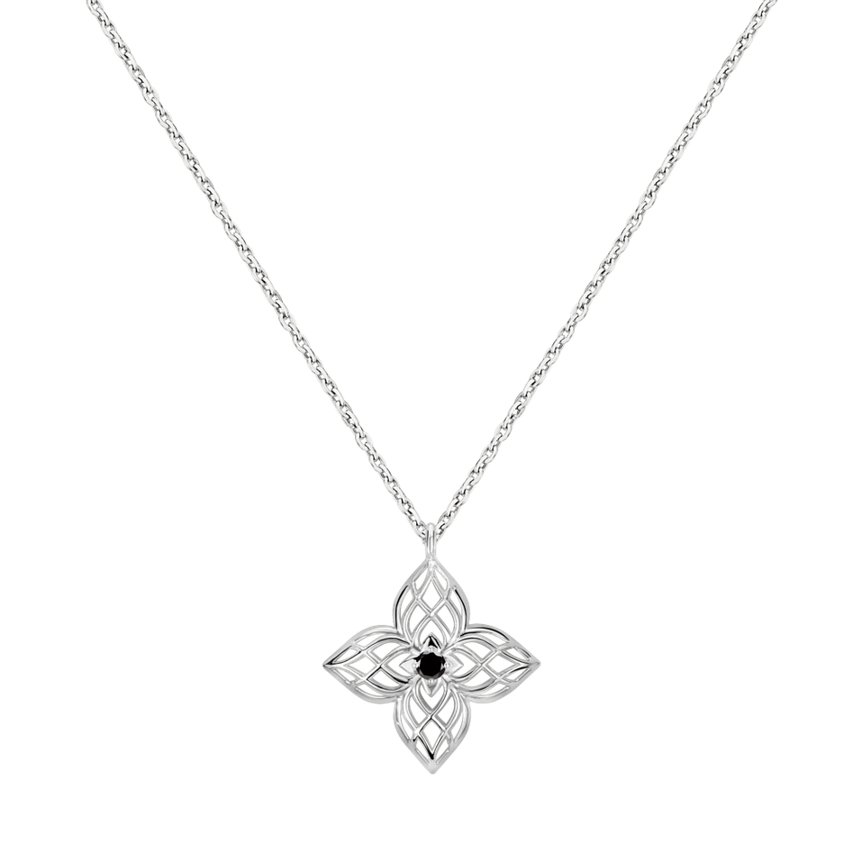 Diamond necklace Galactic Blossom