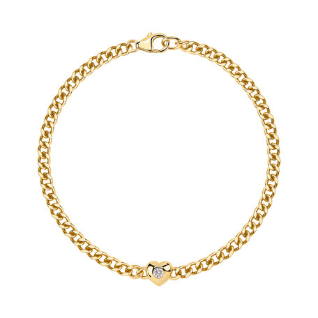 Diamond bracelet Heartline