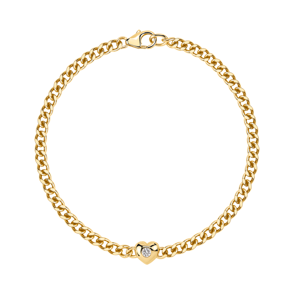 Diamond bracelet Heartline