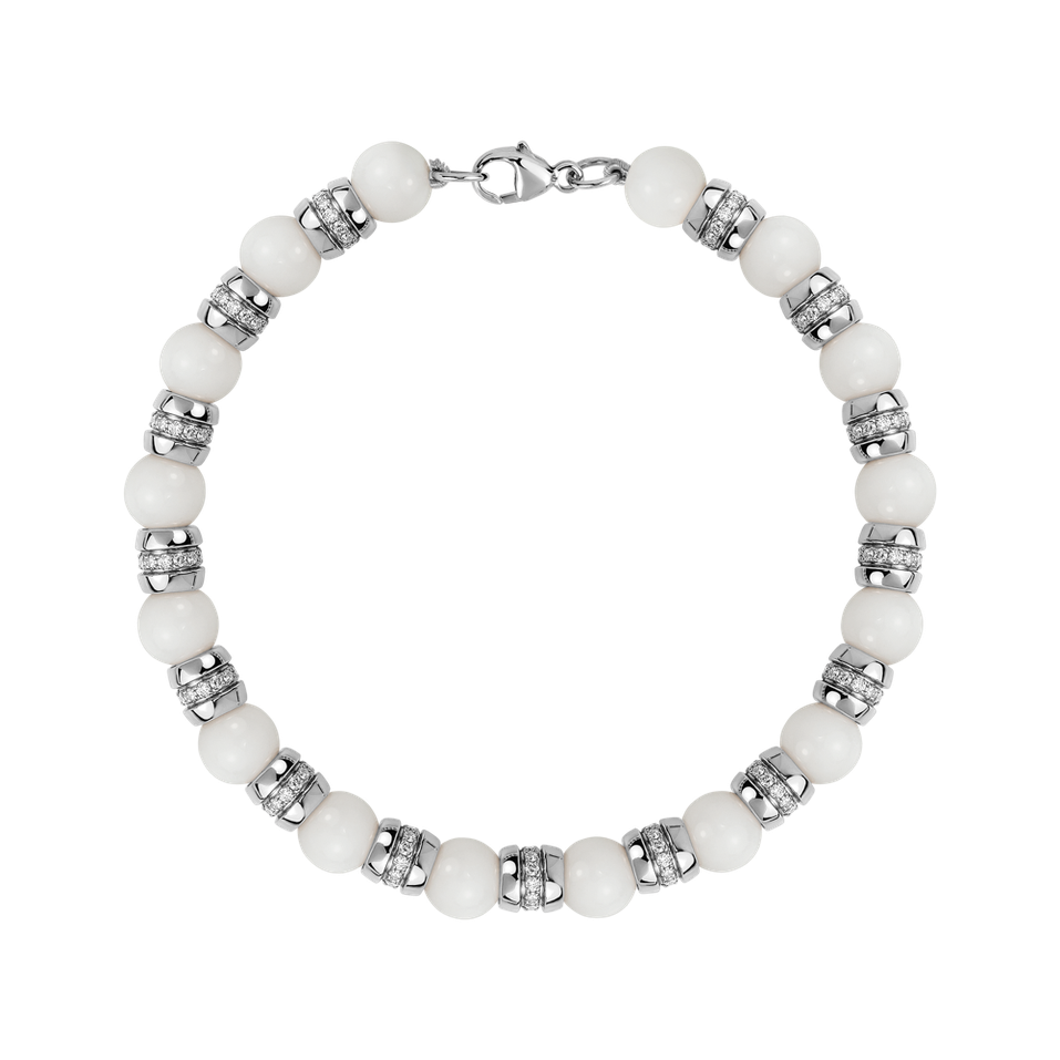 Diamond bracelet with Agates Albelia