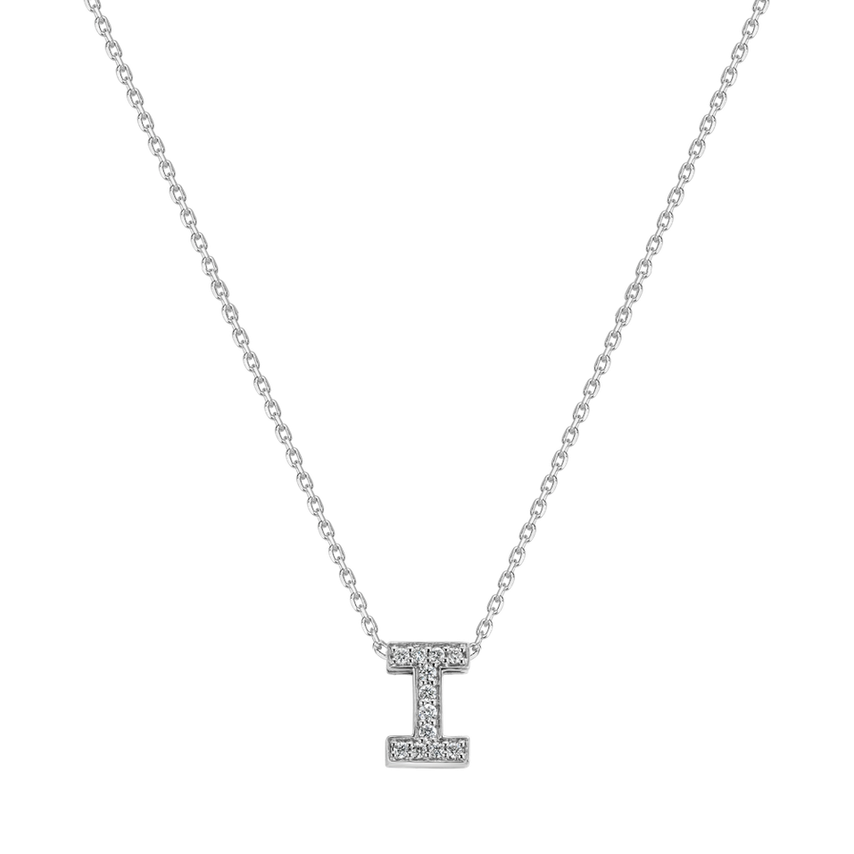 Diamond pendant Twinkling  Letter