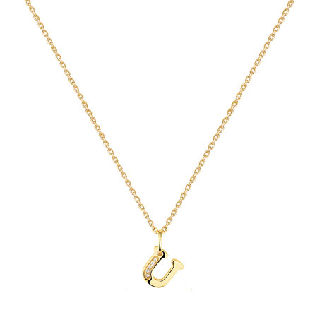 Diamond pendant Dream Letter