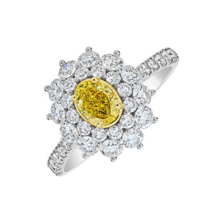 Diamond ring Soleil Royale