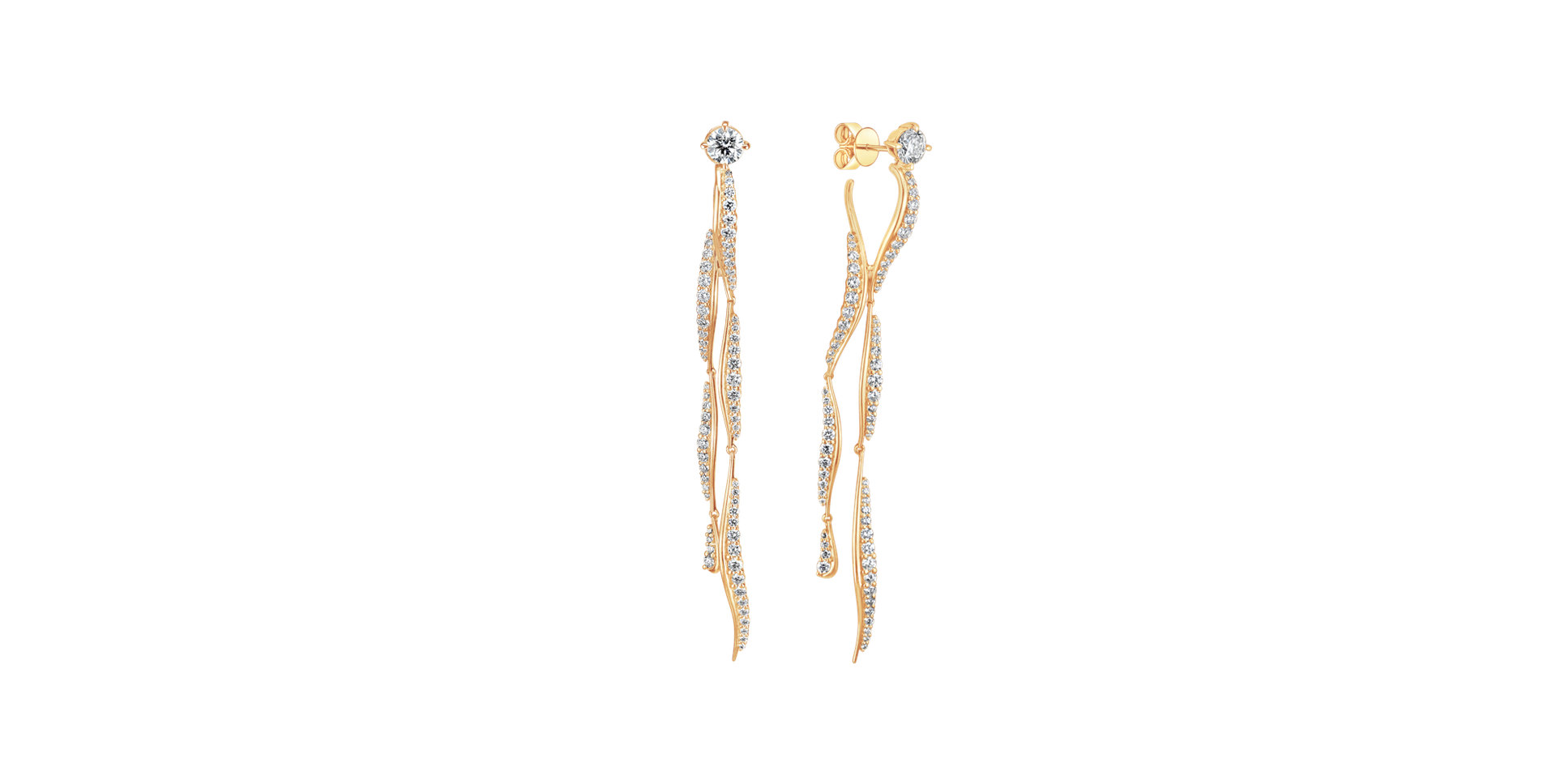 Diamond earrings Twilight Falls