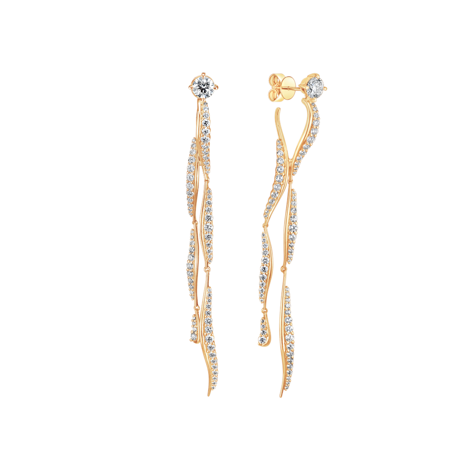 Diamond earrings Twilight Falls