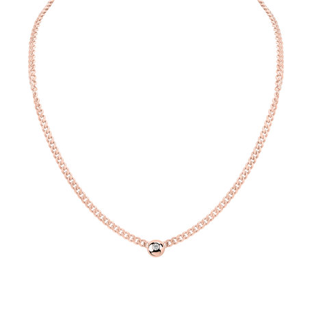 Diamond necklace Circle of Clarity