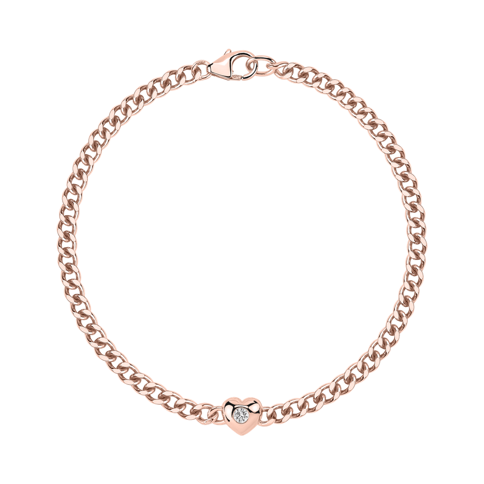 Diamond bracelet Heartline