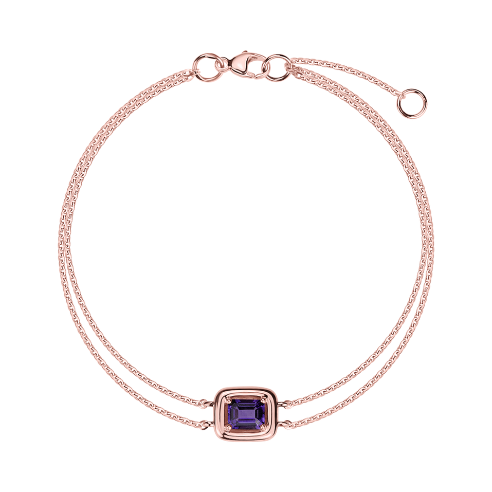 Bracelet with Amethyst Nestori