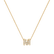 Diamond pendant Twinkling  Letter2