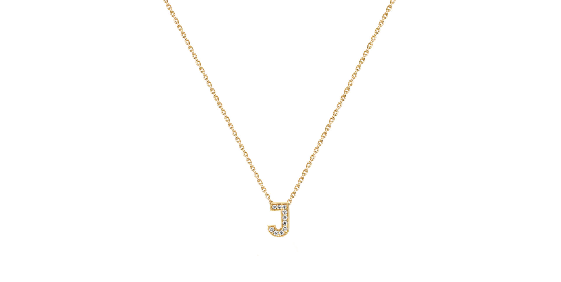 Diamond pendant Twinkling  Letter