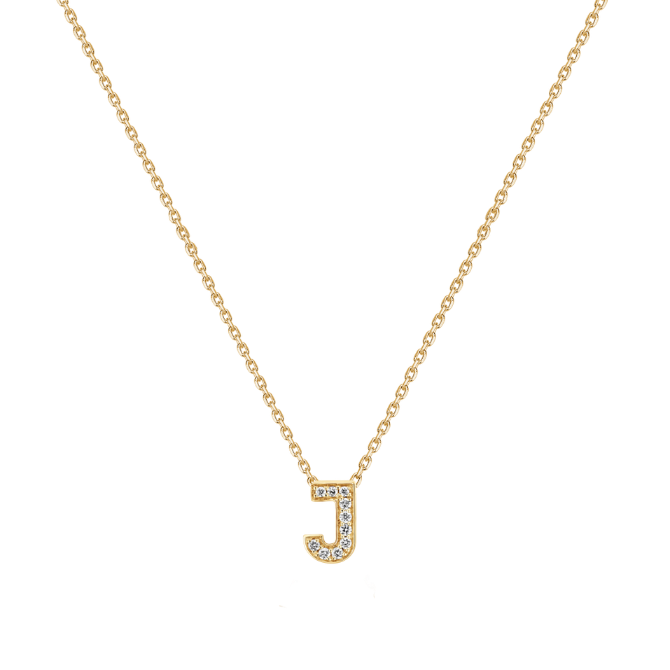 Diamond pendant Twinkling  Letter