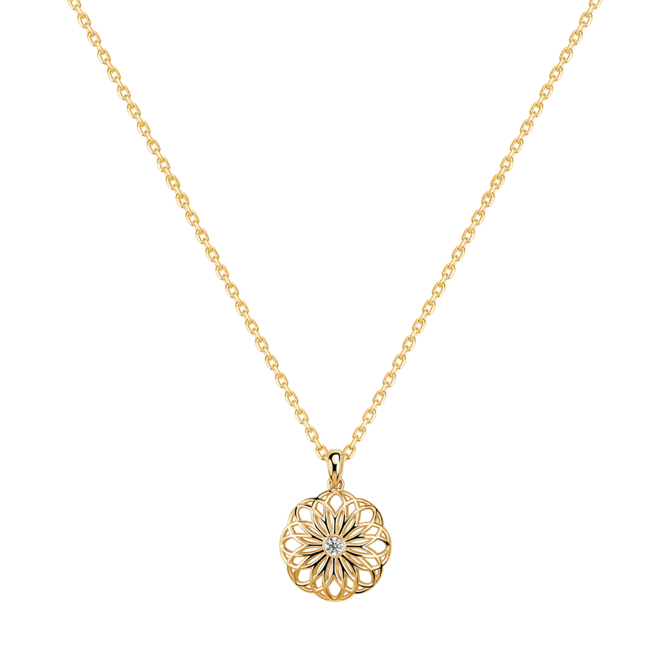 Diamond necklace Le Soleil