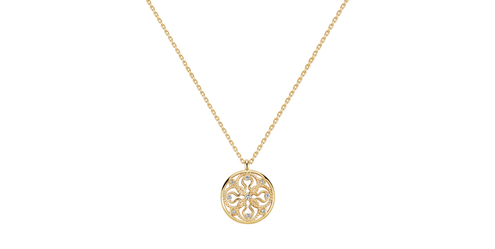 Diamond necklace Aristeidis