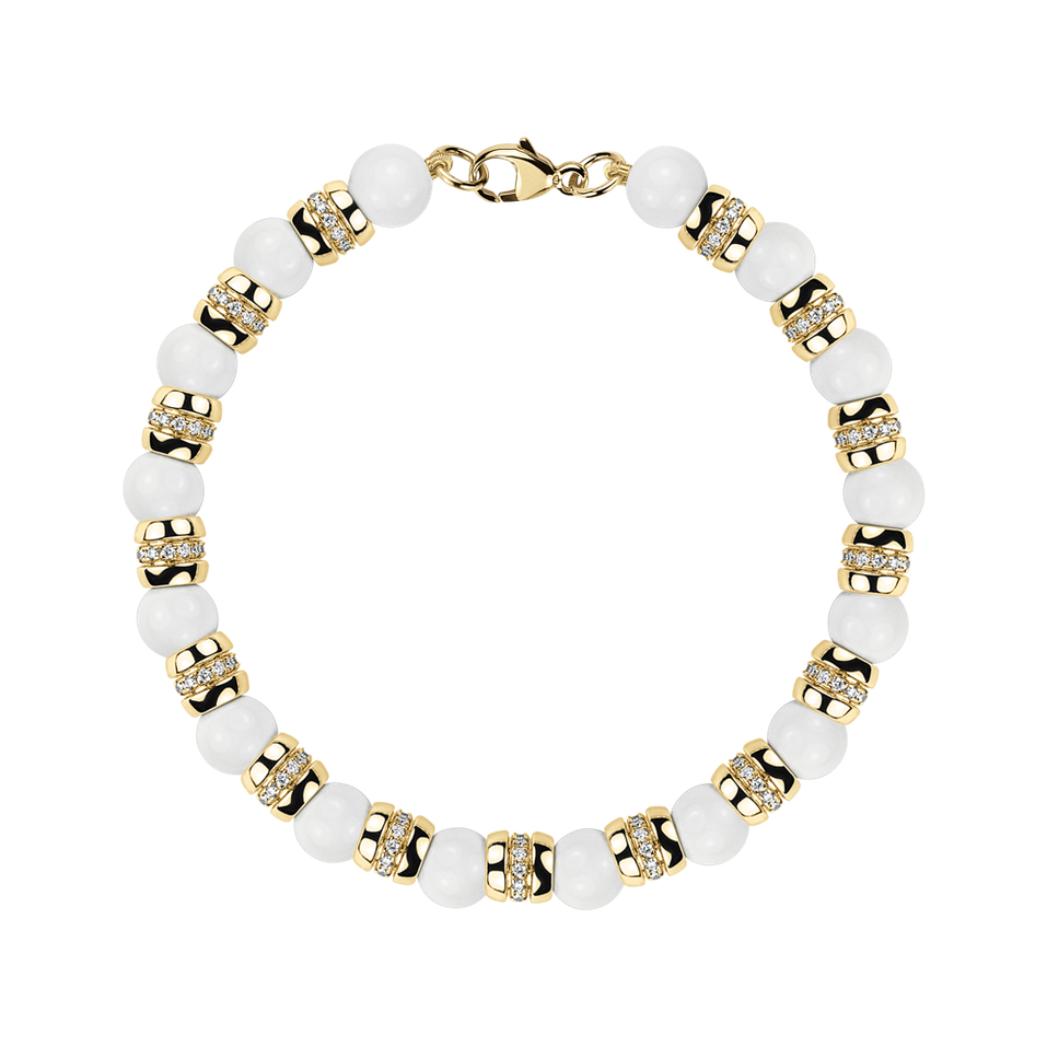 Diamond bracelet with Agates Albelia