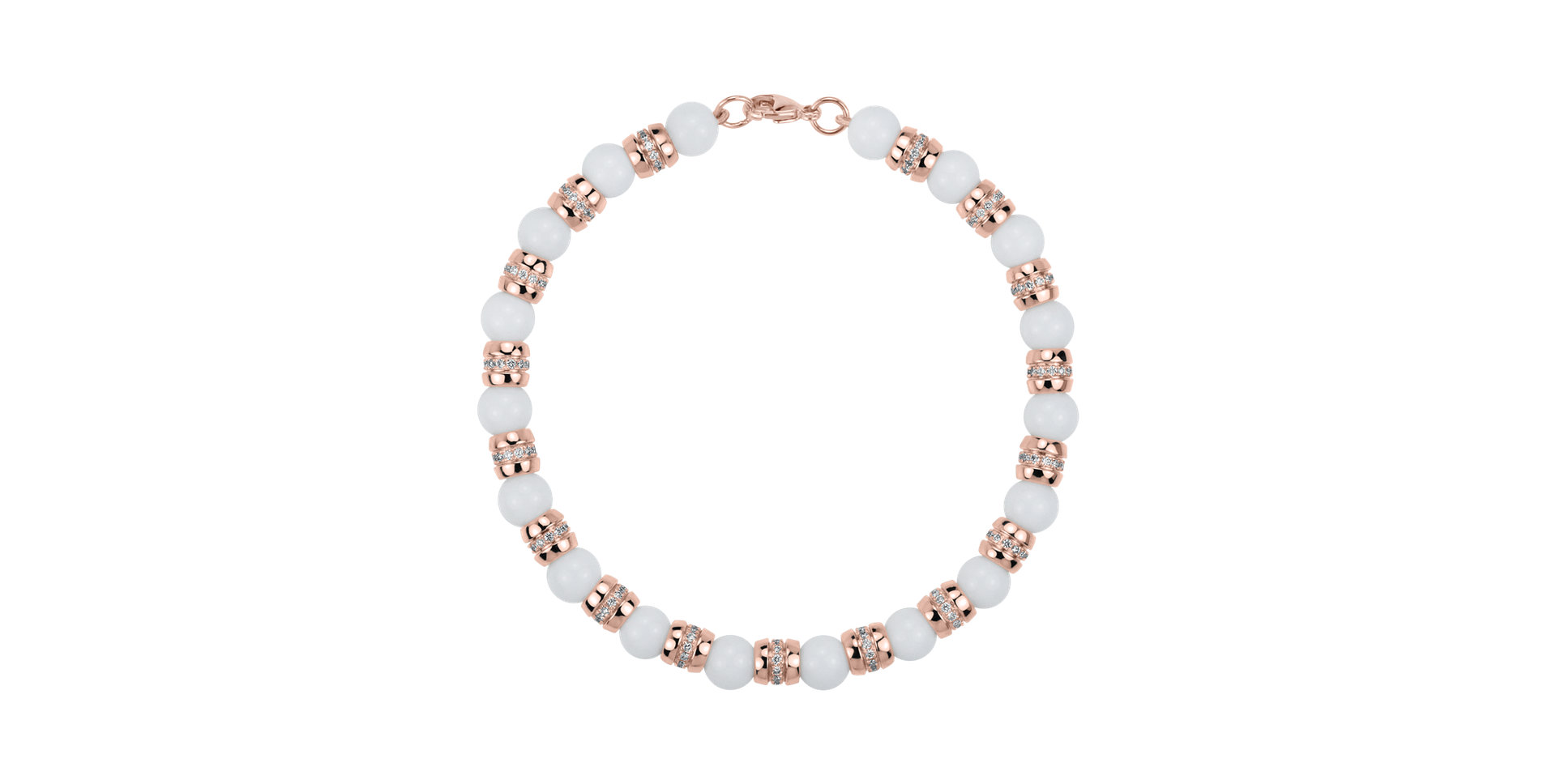 Diamond bracelet with Agates Albelia