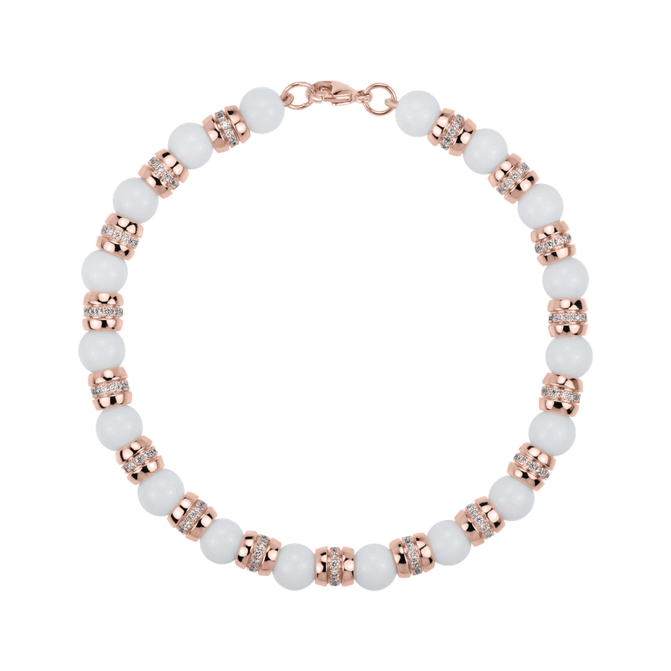 Diamond bracelet with Agates Albelia
