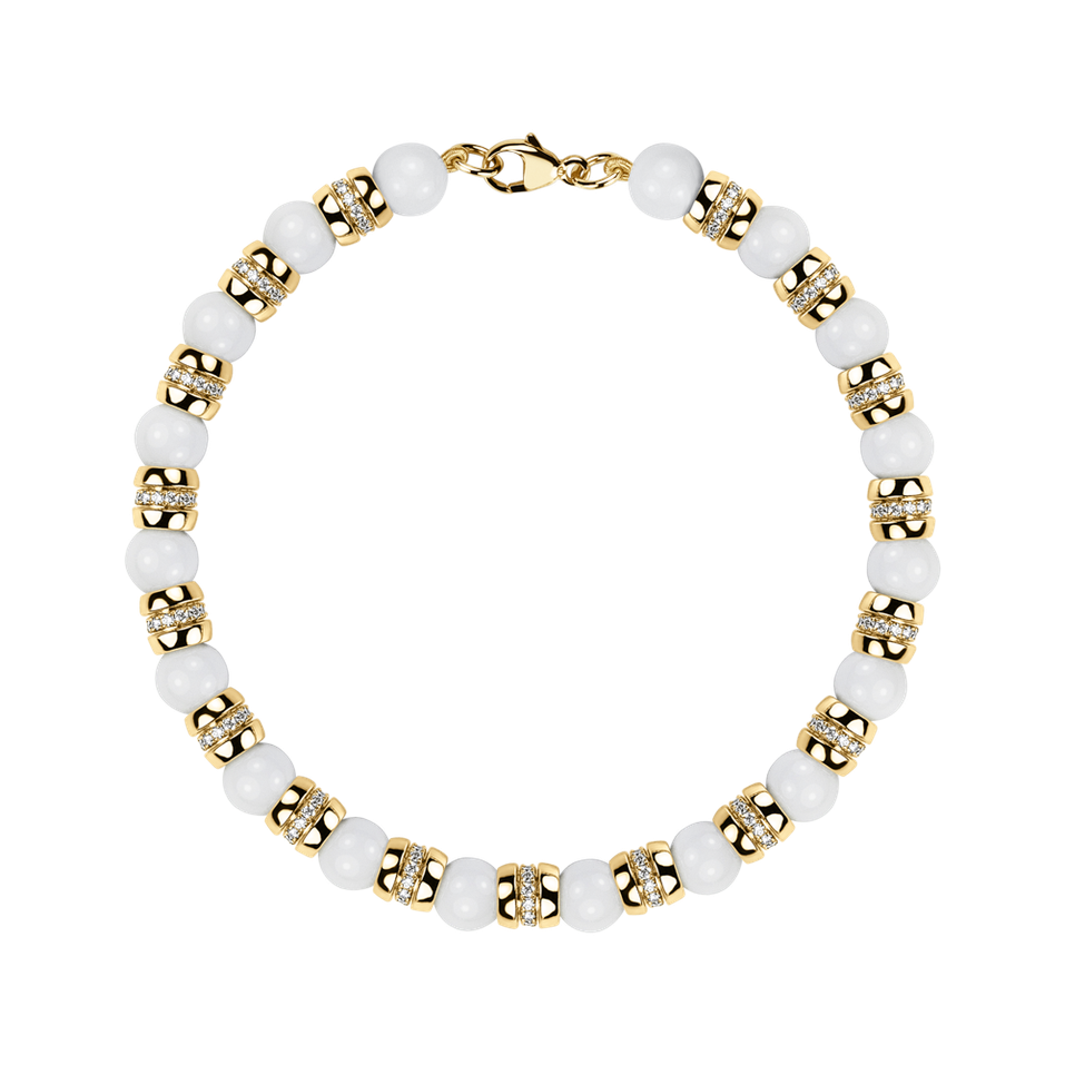 Diamond bracelet with Agates Albelia