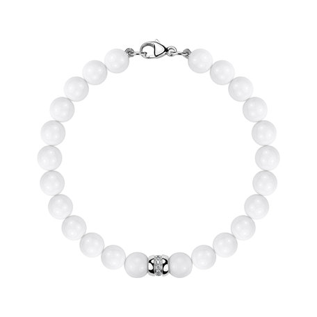 Diamond bracelet with Agates Whispers of Winter