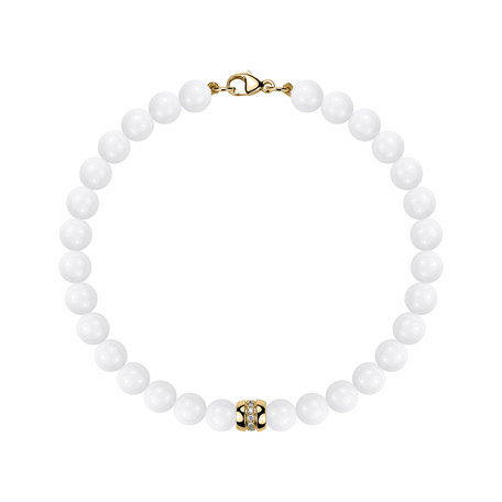 Diamond bracelet with Agates Whispers of Winter