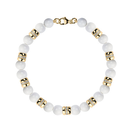 Diamond bracelet with Agates Starlight Veil