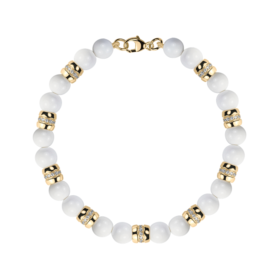 Diamond bracelet with Agates Starlight Veil