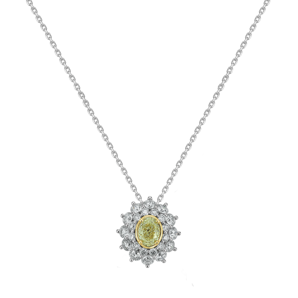 Diamond necklace Soleil Royale