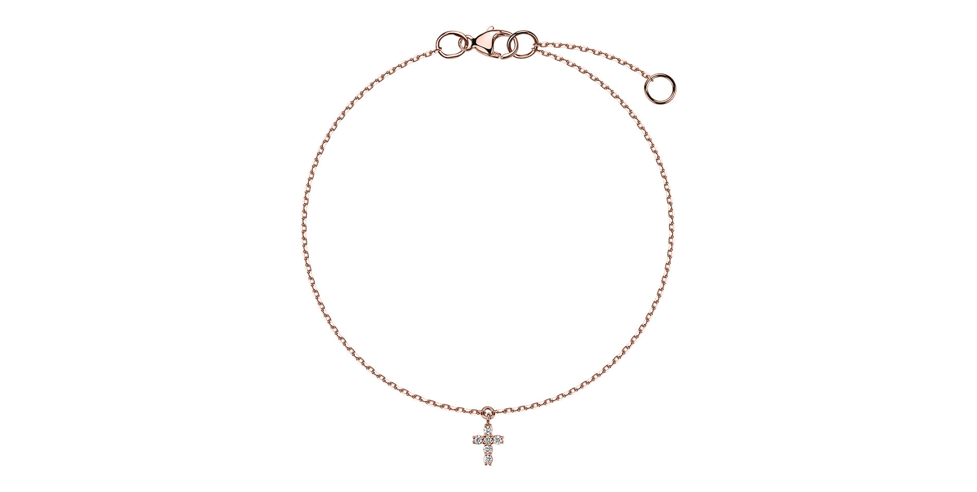 Diamond bracelet Glory Cross