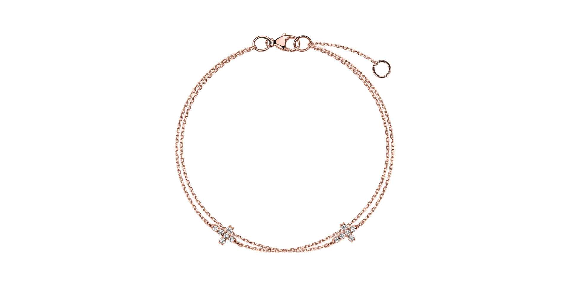 Diamond bracelet Shimmer Cross