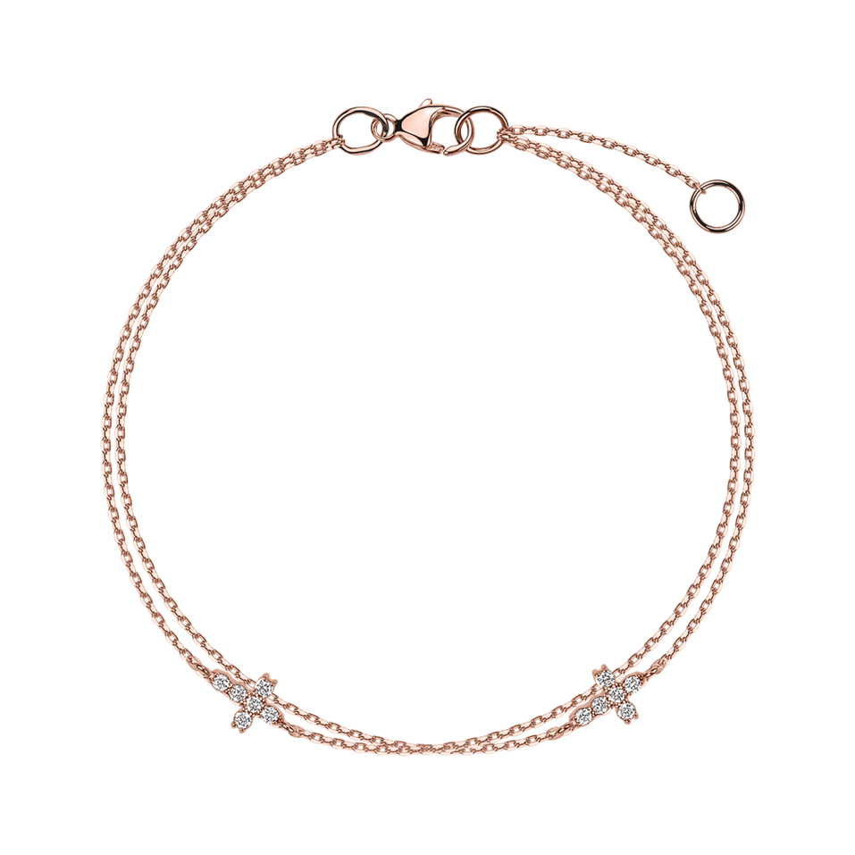 Diamond bracelet Shimmer Cross