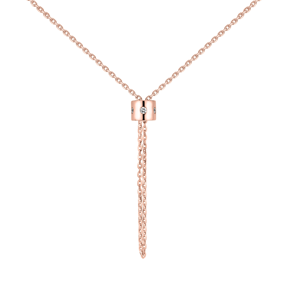 Diamond necklace Ring of Unity