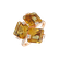 Diamond ring with Citrine Fragments2