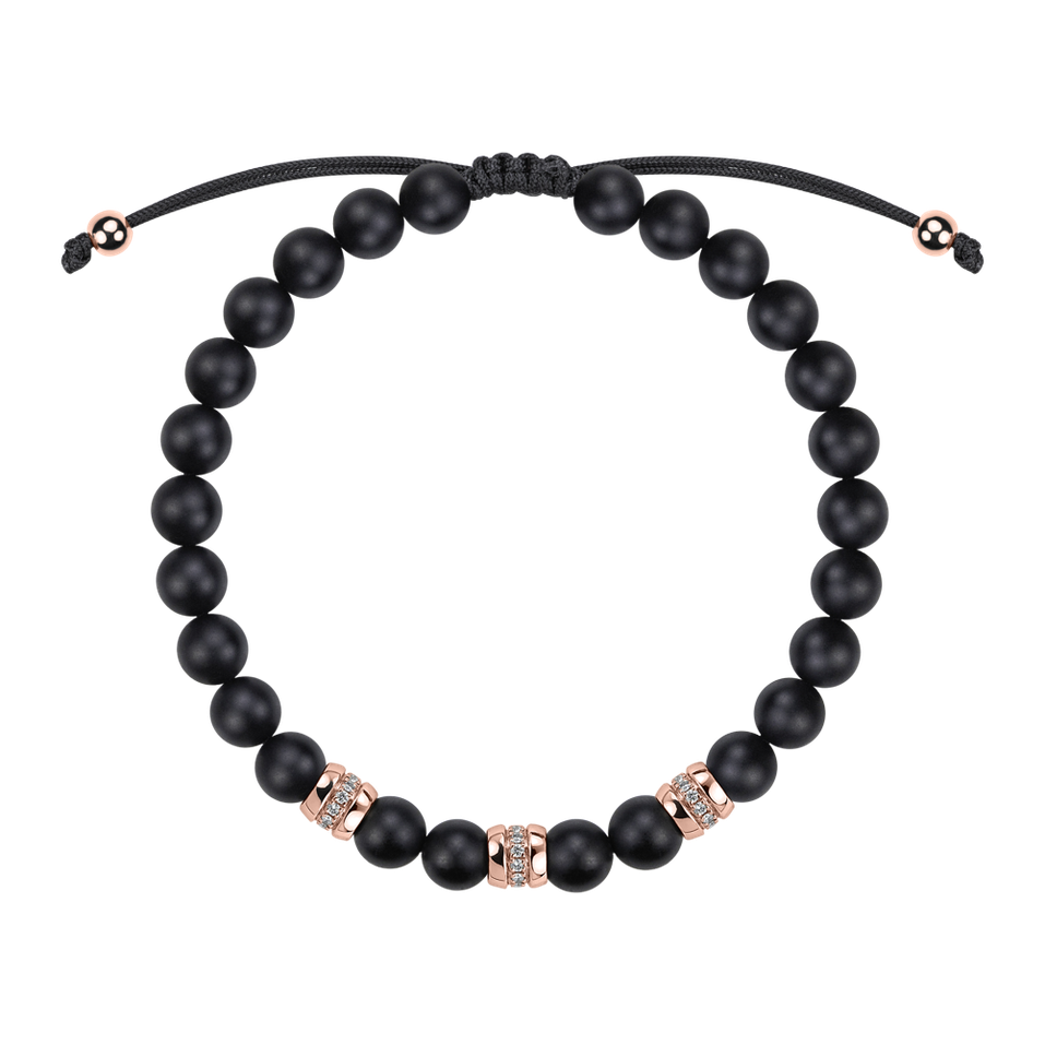 Diamond bracelet with Agates Stillstorm