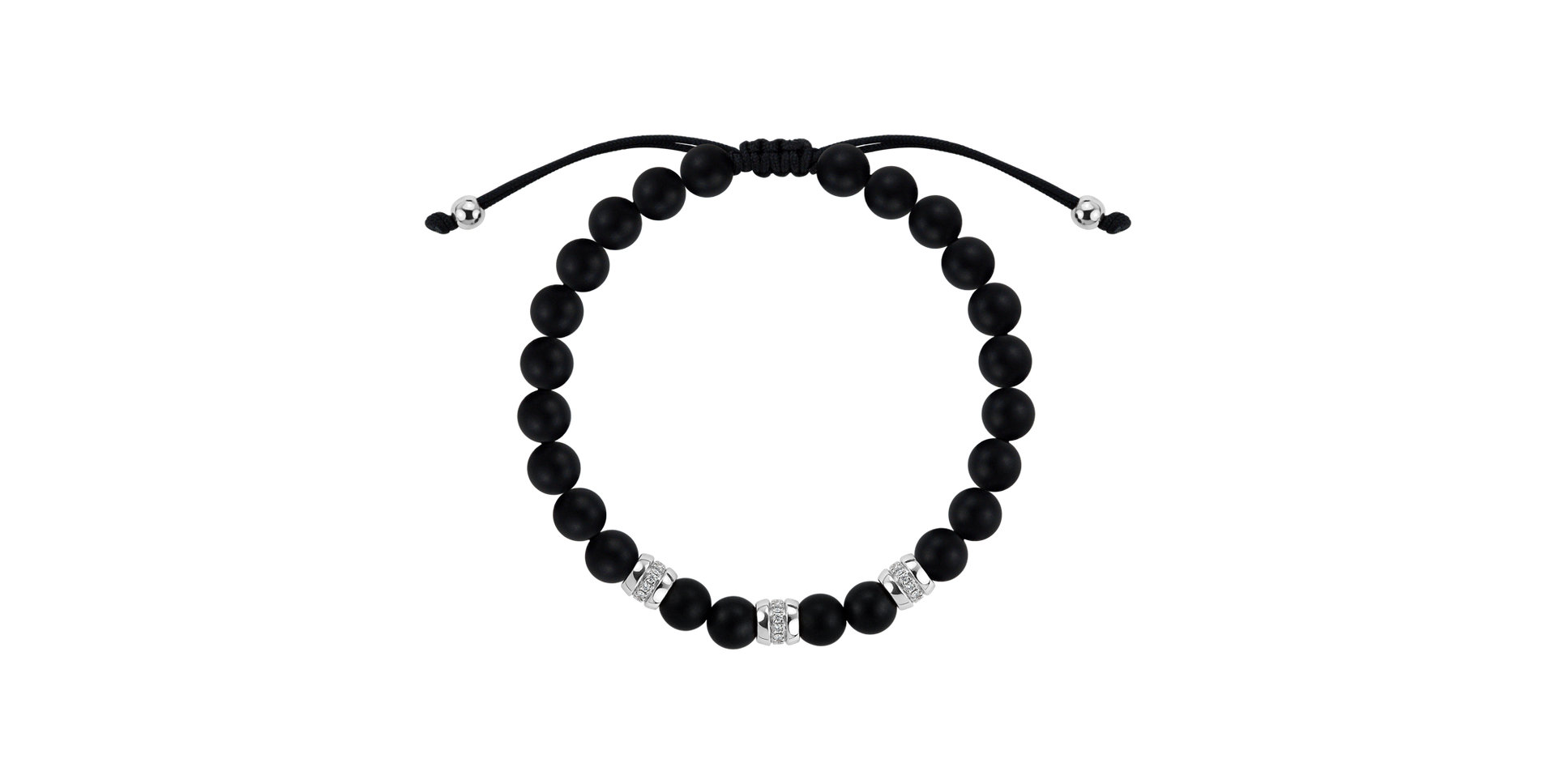 Diamond bracelet with Agates Stillstorm