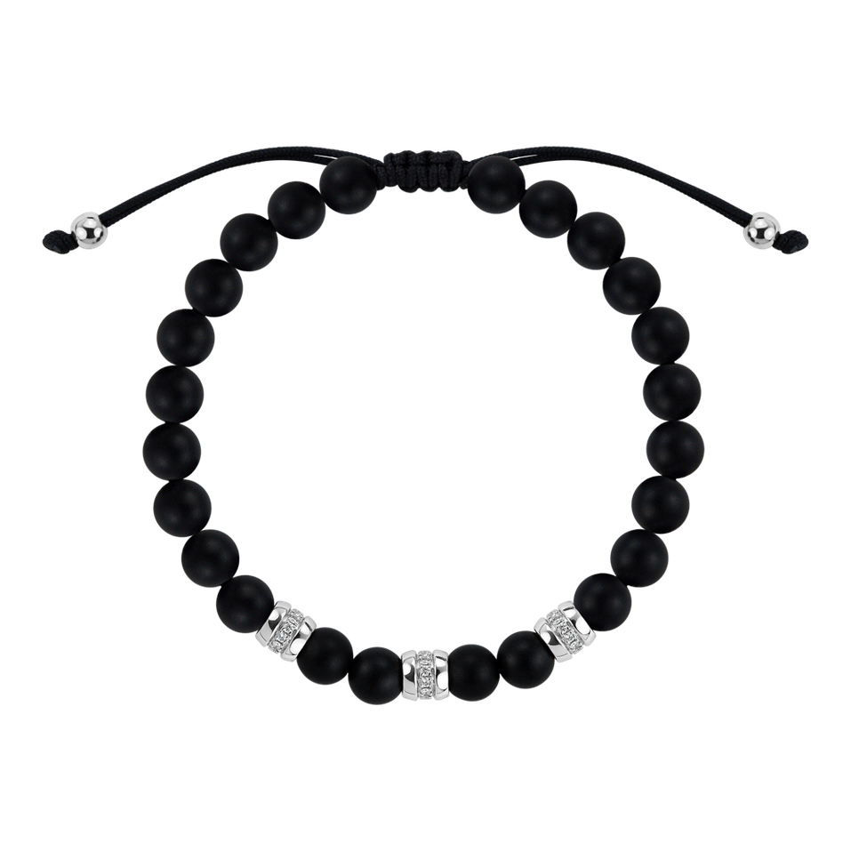 Diamond bracelet with Agates Stillstorm