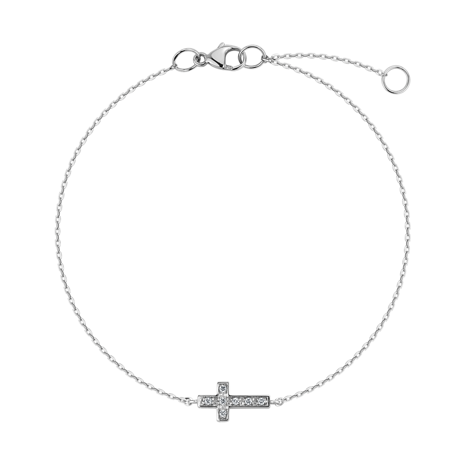 Diamond bracelet Faith
