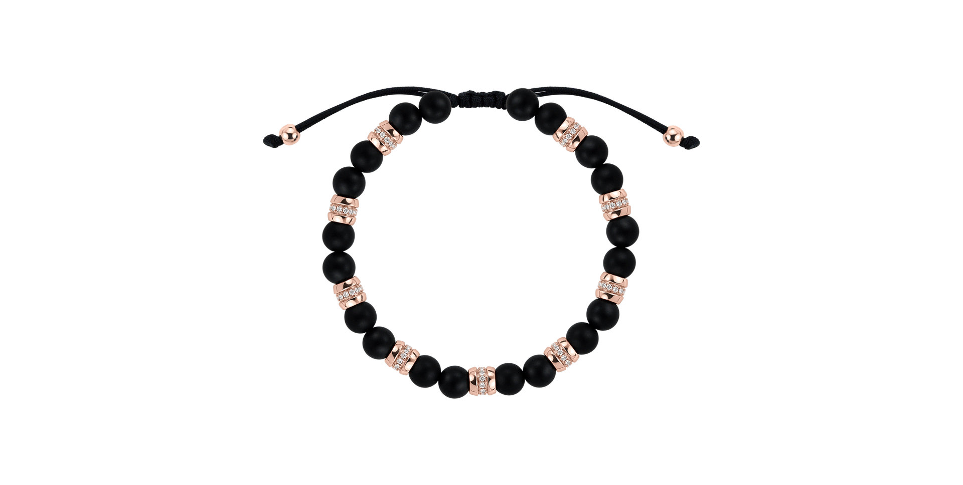 Diamond bracelet with Agates Noctrelis