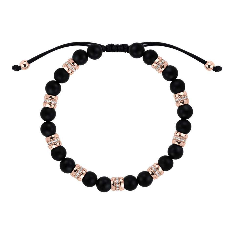 Diamond bracelet with Agates Noctrelis
