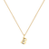 Diamond necklace Dream Letter B2