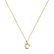 Diamond necklace Dream Letter C2