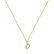 Diamond necklace Dream Letter D1