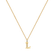 Diamond necklace Dream Letter L1