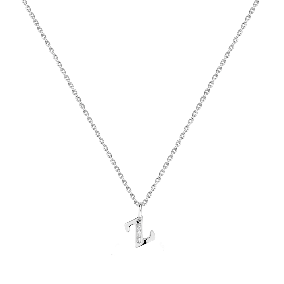 Diamond necklace Dream Letter Z