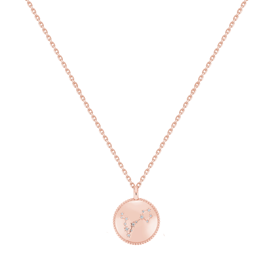 Diamond necklace Zodiac Sign Pisces